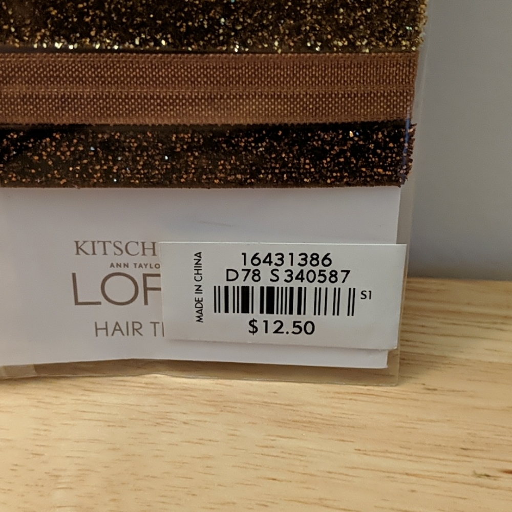 NWT!! Ribbon Hair Ties - Picture 3 of 3